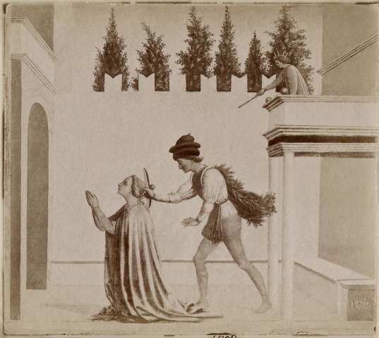 Hanfstaengl — Veneziano Domenico (Domenico di Bartolomeo) - sec. XV - Martirio di santa Lucia — insieme